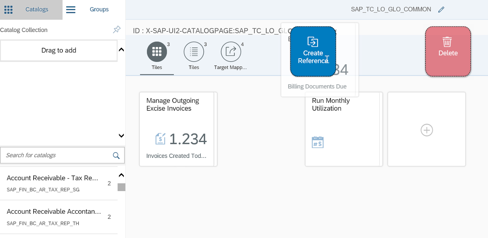 SAP Fiori Launchpad Designer - Create Reference