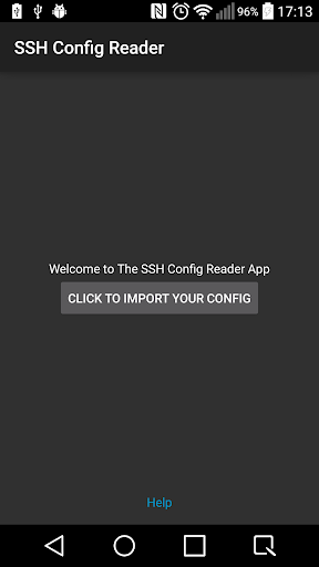 JuiceSSH Config reader