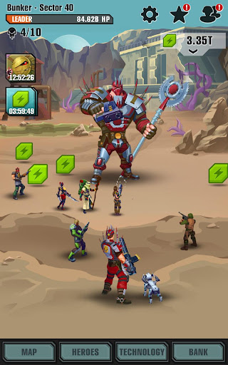 Code Triche Jeux hors ligne Clicker idle rpg: Evolution Heroes APK MOD 6