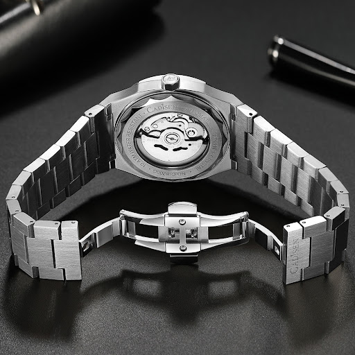 Title 2, Mens automatic mechanical movement watch for b...