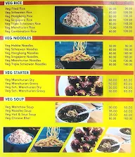 Riya Chinese Food menu 1