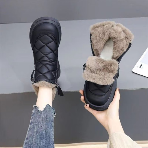 Title 1, Womens Winter Snow Boots, Fleece-lined, Thicke...