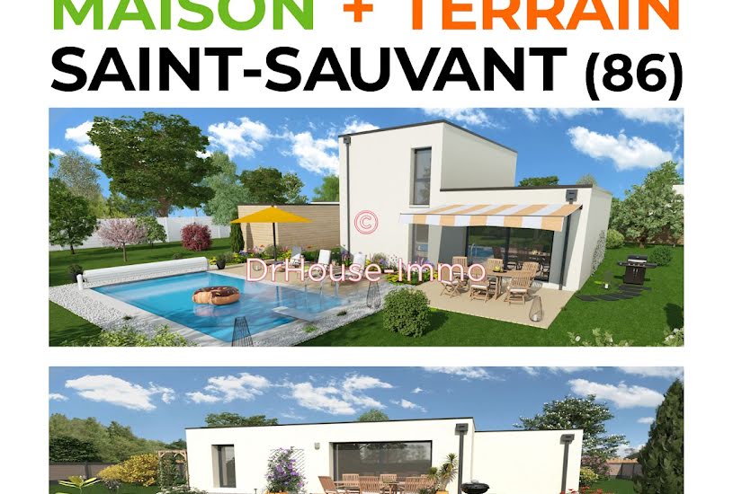  Vente Terrain agricole - 666m² à Saint-Sauvant (86600) 