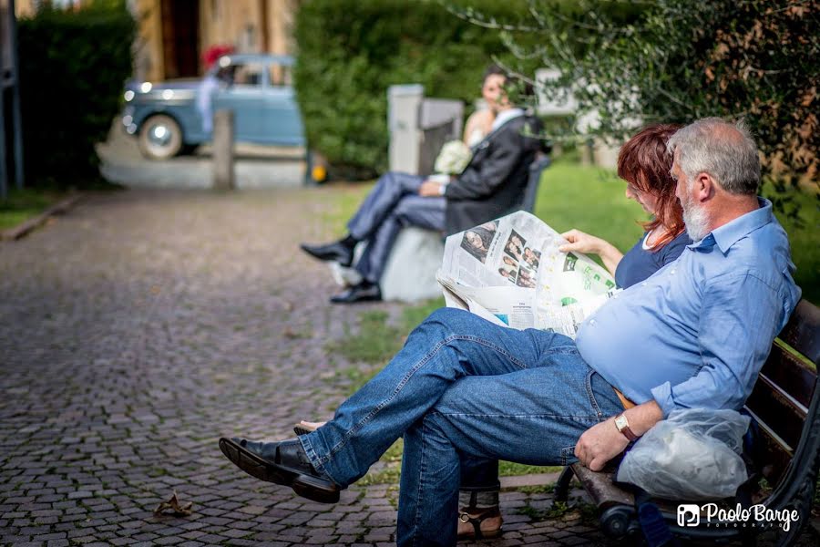 Wedding photographer Paolo Barge (paolobarge). Photo of 23 September 2014