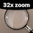 Magnifier Plus with Flashlight icon