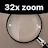 Magnifier Plus with Flashlight icon