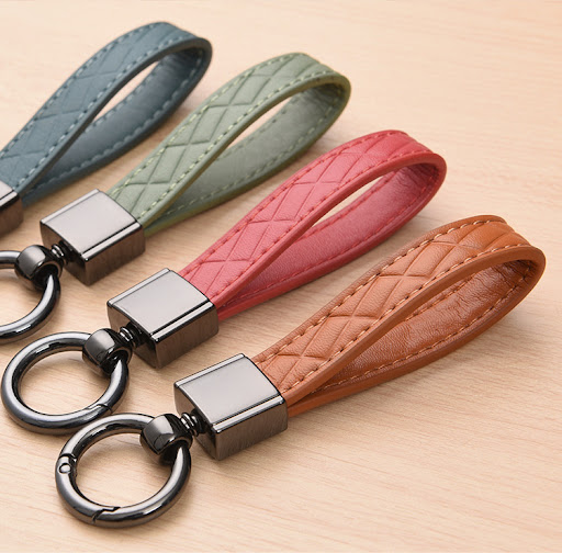Title 9, Car Key Ring Lanyard Couple Keychain Ring Secur...