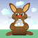 Rushing Bunny, help me to collect all the eggs icon