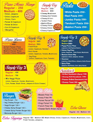 Lets Catch Up Pizza menu 2