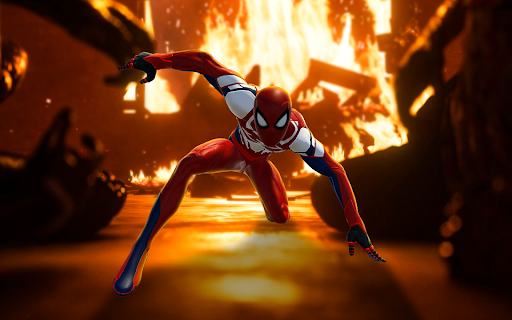 Screenshot Spider Hero Man City Battle