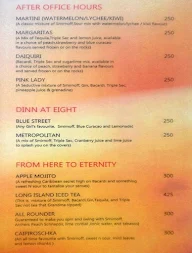 Zodiac - Hotel Turquoise menu 1