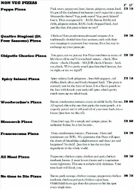 Pizza Terracotta menu 3