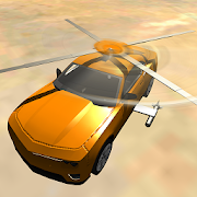 Flying Muscle Helicopter Car MOD