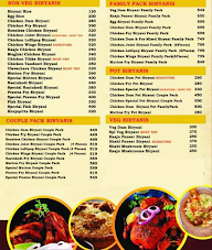 Naidu Gari Kunda Biryani menu 1