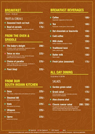 Café Tinto - The Fern Kadamba menu 3