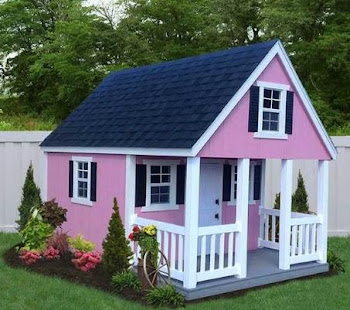 Wooden Playhouse Children(圖1)-速報App
