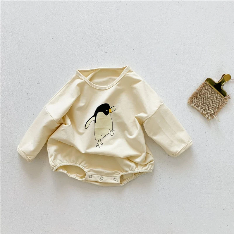 Pack Fart Babykleding met Dierenprint Driehoek Klimkleding Comfortabele en Veilige Babykleding voor Spelen en Kruipen