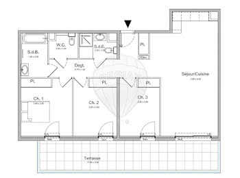 appartement à Saint-Laurent-du-Var (06)