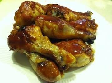 Oven Baked Barbecue Chicken Legs