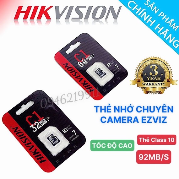 Thẻ Nhớ Hikvison Chính Hãng