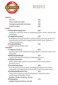 Eeat N Chill Cafe menu 2