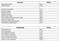 Healthy Cafe menu 2