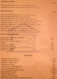 The Charlton Bar menu 1