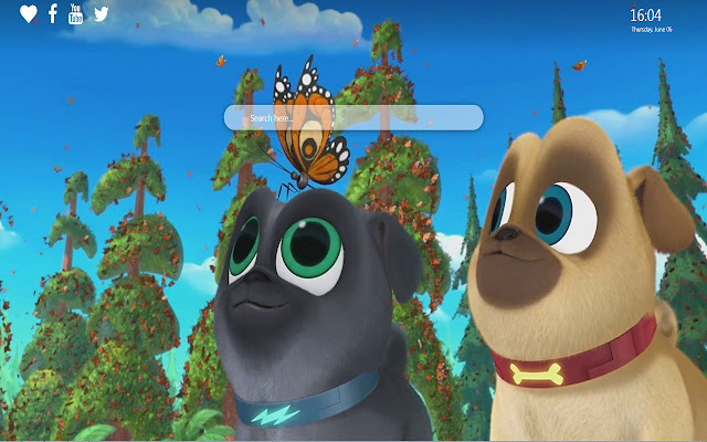 Puppy Dog Pals Wallpaper New Tab