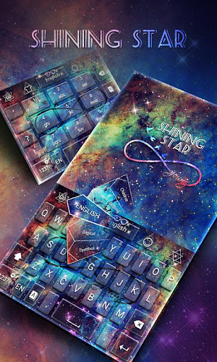 Shining Star GO Keyboard Theme