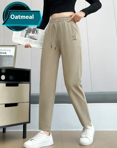 Pantalones de mujer talle alto cort - 2