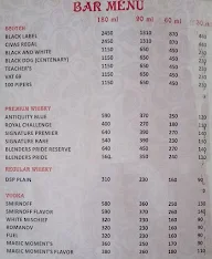 Shree Restaurant & Bar menu 3