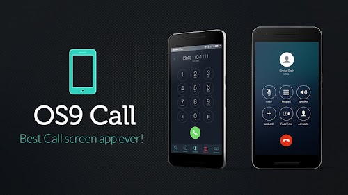 Android application i Call Screen + OS 10 Dailer screenshort