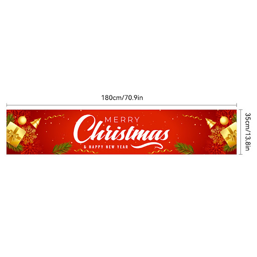 Title 14, Christmas Tablecloth Polyester Fiber Oxford Clo...