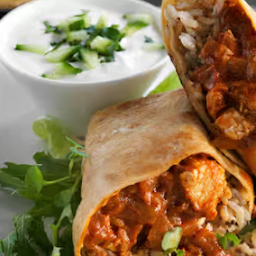 Butter Chicken Burrito