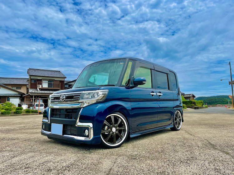 タントカスタムの梅雨明け・ホイール塗装・純正色塗装・LA600sに関するカスタム事例の投稿画像3枚目