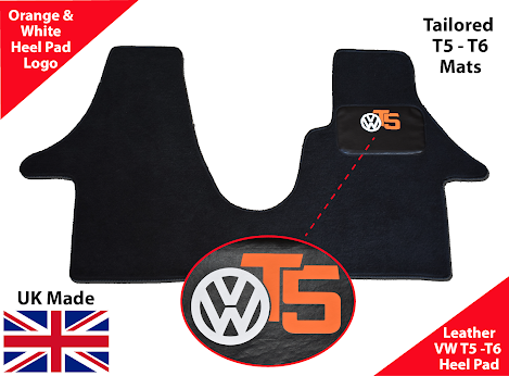 Vw Transporter T6 Vw Logo Cab Mat Interior Parts