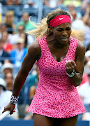 Serena Williams at the USTA Billie Jean King National Tennis Center on August 30, 2014. 