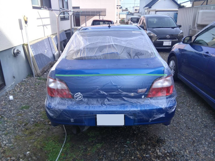 インプレッサ WRX STIのトランク塗装・DIYに関するカスタム事例の投稿画像3枚目