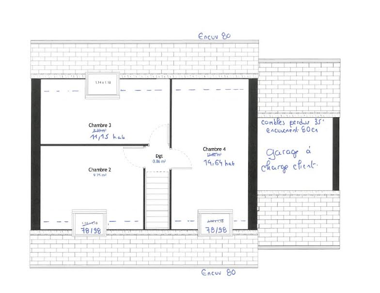 Vente maison neuve 5 pièces 83.01 m² à Ons-en-Bray (60650), 218 342 €