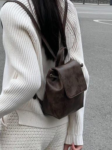 Title 19, Retro American Brown Backpack New Perfect for E...