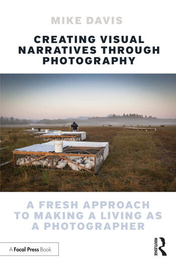 An image of the cover of Mike Davis' book. It features a photo of sheep in a pen on a misty farm field sandwiched between the title and subtitle 