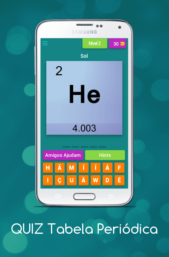QUIZ Tabela Periódica Screen 3