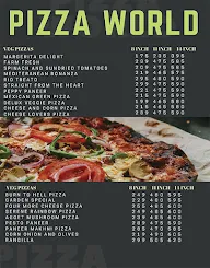 Pizza World menu 1