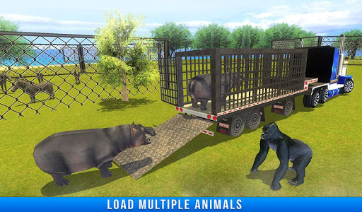 Animal Transport Truck Driving Game 2018