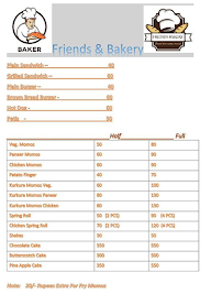 Friends And Bakery By Dixit Lavin menu 1