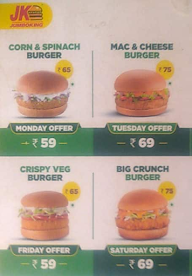 Jumboking - Indian Burger menu 1