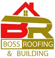 Boss Roofing And Building Logo