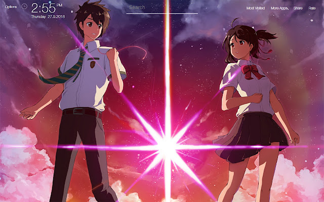 Kimi no Na wa Wallpapers FullHD New Tab