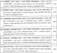 Bular Ranna Ghar menu 1