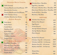 Terabite Multi Cuisine Restaurant menu 4